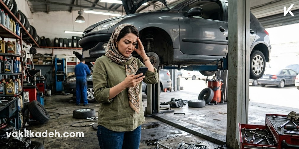 شکایت از تعمیرکار خودرو
